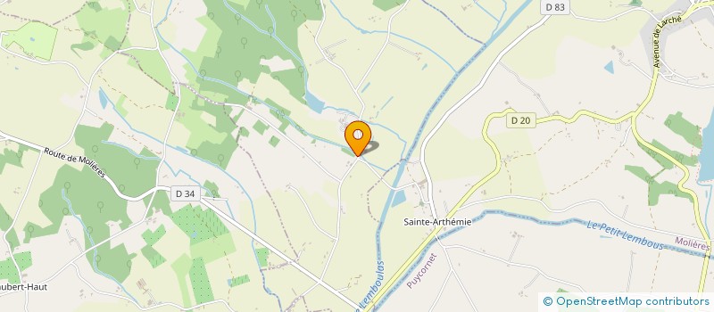 localisation de l'entreprise GILRAC  VAZERAC