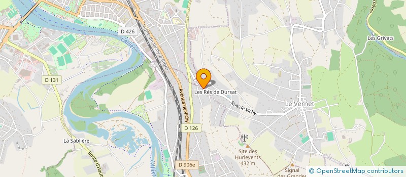 localisation de l'entreprise GILRUC  ABREST