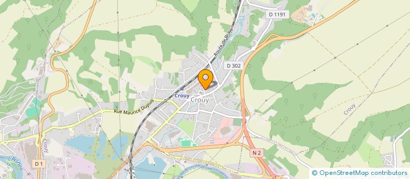 localisation de l'entreprise GILS  CROUY