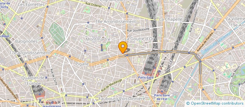 localisation de l'entreprise GILSA à PARIS