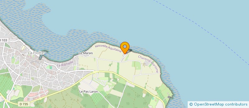 localisation de l'entreprise GILUPHIE  LA FLOTTE