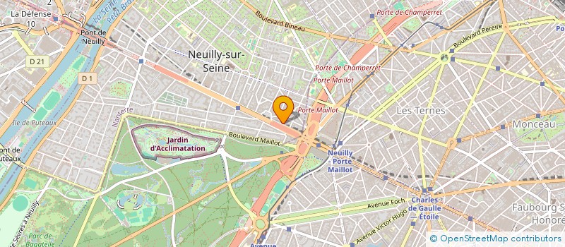 localisation de l'entreprise GIM INITIATIVES à NEUILLY-SUR-SEINE