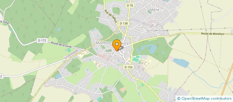 localisation de l'entreprise GIM UN  MONTFORT L'AMAURY