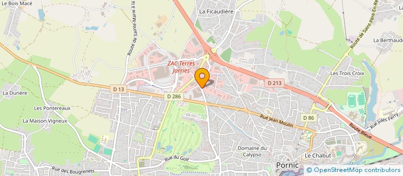 localisation de l'entreprise GIMA à PORNIC