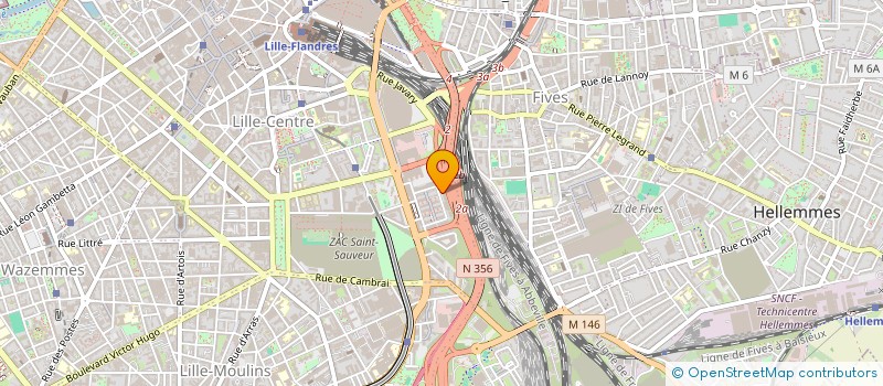 localisation de l'entreprise GIMA à LILLE
