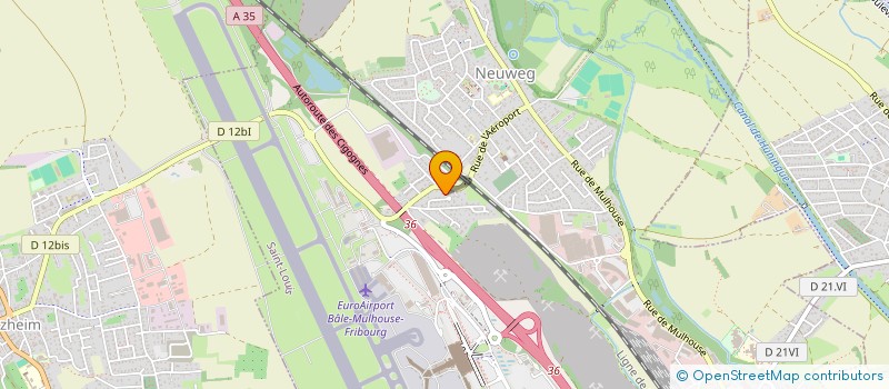 localisation de l'entreprise GIMA  SAINT-LOUIS