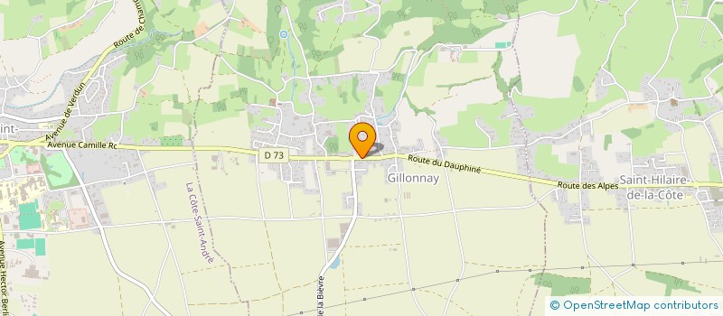 localisation de l'entreprise GIMAT AFFUTAGE à GILLONNAY
