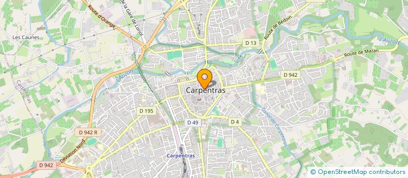localisation de l'entreprise GIMCO TRANSACTIONS à CARPENTRAS