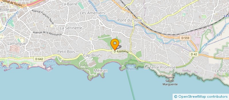 localisation de l'entreprise GIMELIMO  CUERS