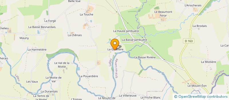 localisation de l'entreprise GIMENO  LALLEU