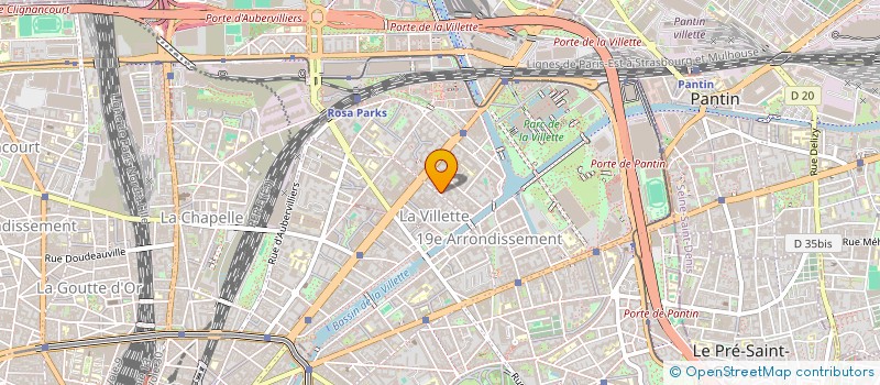 localisation de l'entreprise GIMENO HOLDING  PARIS