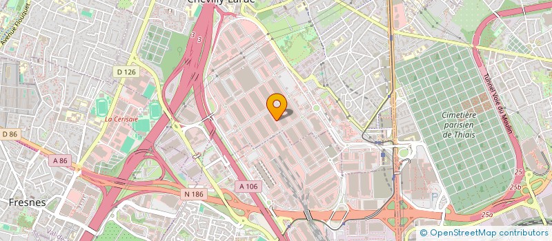 localisation de l'entreprise GIMEX 2000  CHEVILLY-LARUE