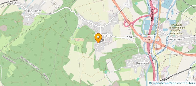 localisation de l'entreprise GIMH  DORANS