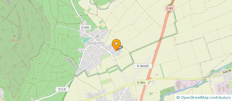 localisation de l'entreprise GIMI  BERGHOLTZ