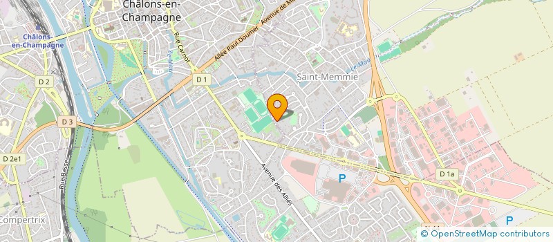 localisation de l'entreprise GIMIE  SAINT-MEMMIE