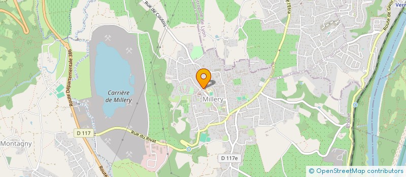 localisation de l'entreprise GIMILI  MILLERY