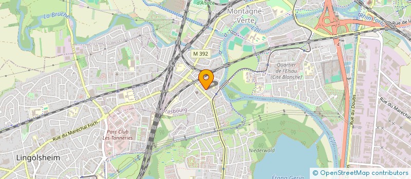 localisation de l'entreprise GIMIWI à STRASBOURG
