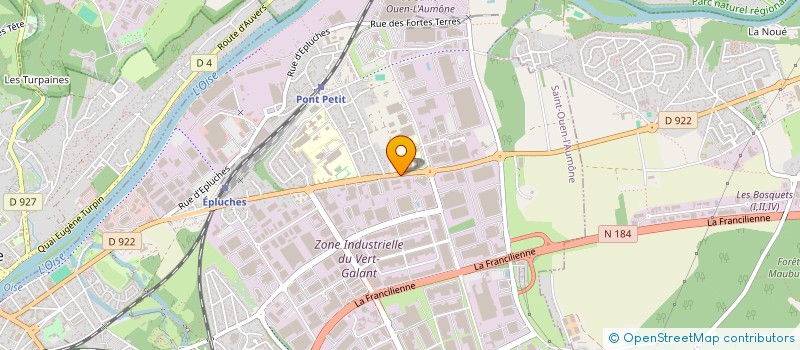 localisation de l'entreprise GIMLI  SAINT-OUEN-L'AUMONE