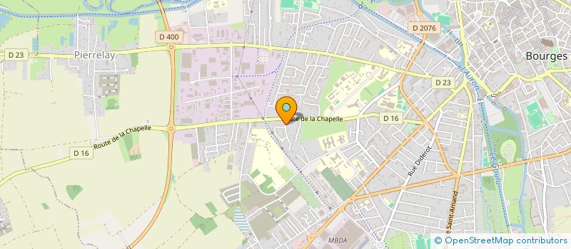 localisation de l'entreprise GIMME SHELTER  BOURGES