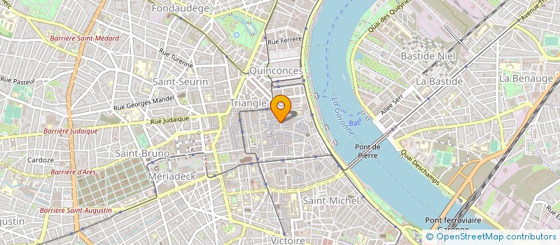localisation de l'entreprise GIMME SOUND RECORD à BORDEAUX