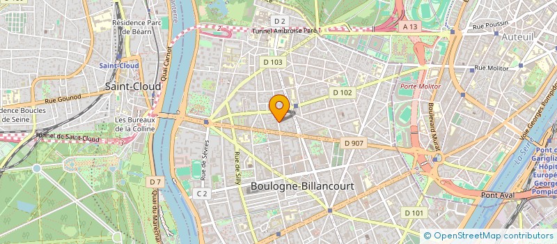localisation de l'entreprise GIMMEFIVE CONSULTANCY & SERVICES à BOULOGNE-BILLANCOURT