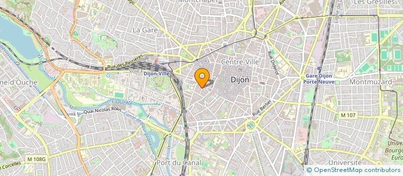 localisation de l'entreprise GIMMICK à DIJON