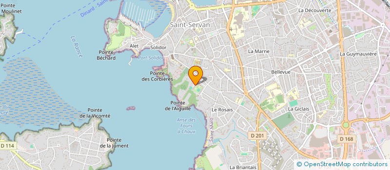 localisation de l'entreprise GIMMO  SAINT-MALO
