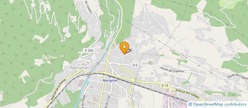 localisation de l'entreprise GIMO  MARIGNIER