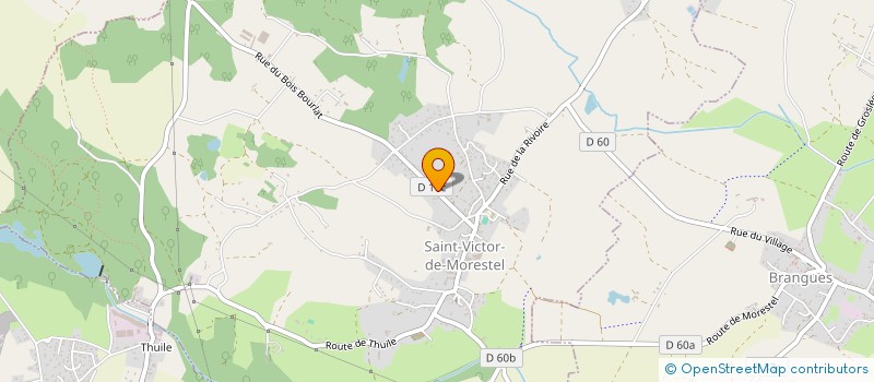 localisation de l'entreprise GIMOGI  SAINT-VICTOR-DE-MORESTEL