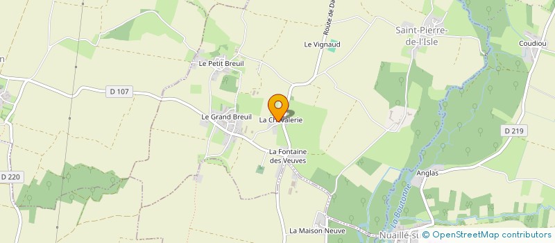 localisation de l'entreprise GIMONEAU SERGE ET ROLAND à SAINT-PIERRE-DE-L'ISLE