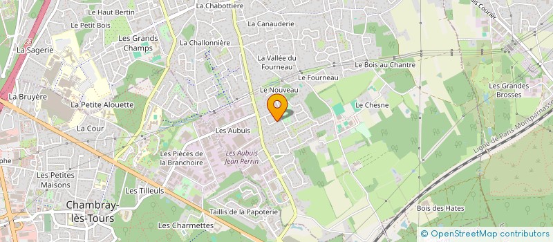 localisation de l'entreprise GIMORAT  SAINT-AVERTIN