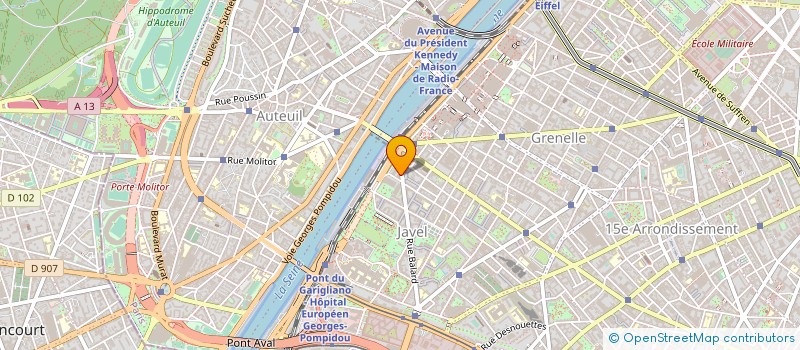 localisation de l'entreprise GIMRET FRANCE à PARIS