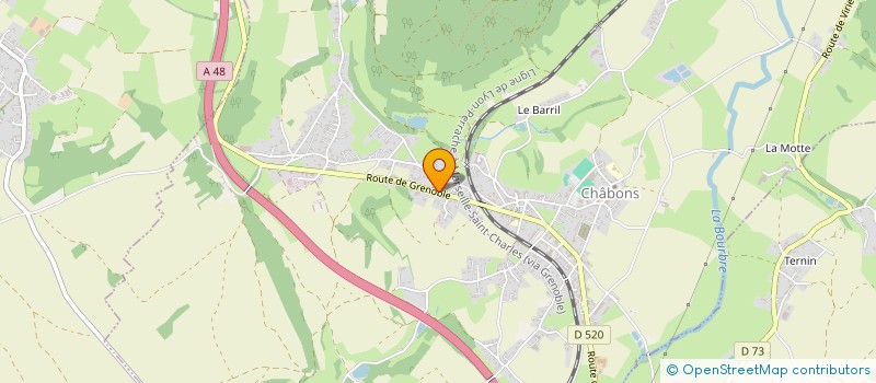 localisation de l'entreprise GIMY  CHABONS