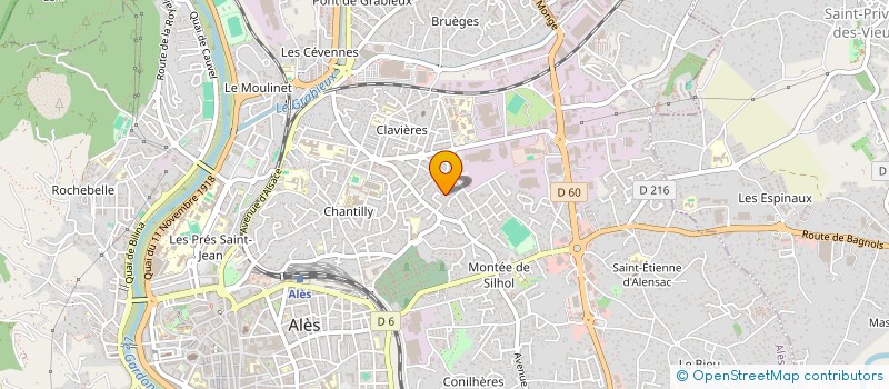 localisation de l'entreprise GIMYPACHA  ALES