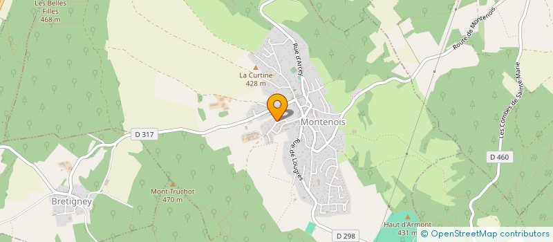 localisation de l'entreprise GIN'ENERGIES à MONTENOIS