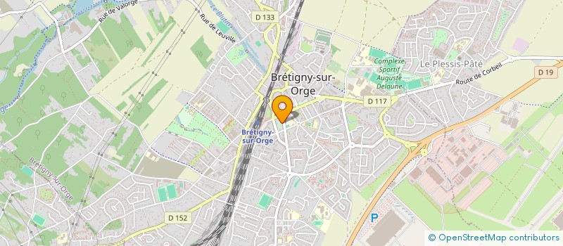 localisation de l'entreprise GIN-MIT CONSTRUCTION à BRETIGNY-SUR-ORGE