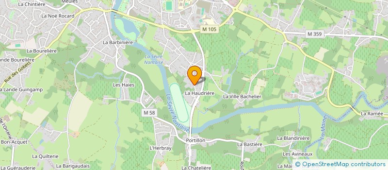 localisation de l'entreprise GIN'ZEN  VERTOU