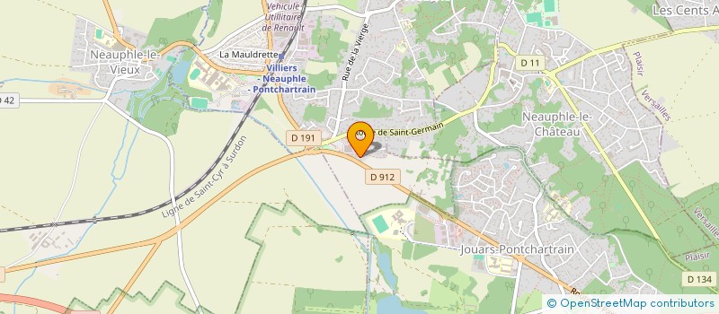 localisation de l'entreprise GINA CONSULTING  VILLIERS-SAINT-FREDERIC