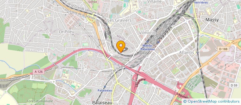 localisation de l'entreprise GINA LUXURY à PALAISEAU