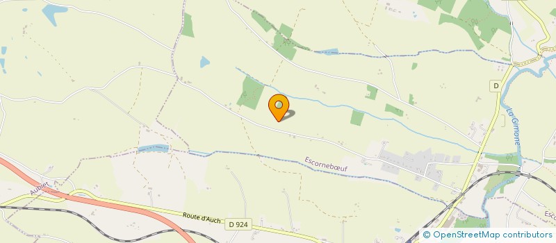 localisation de l'entreprise GINALDIS  ESCORNEBUF