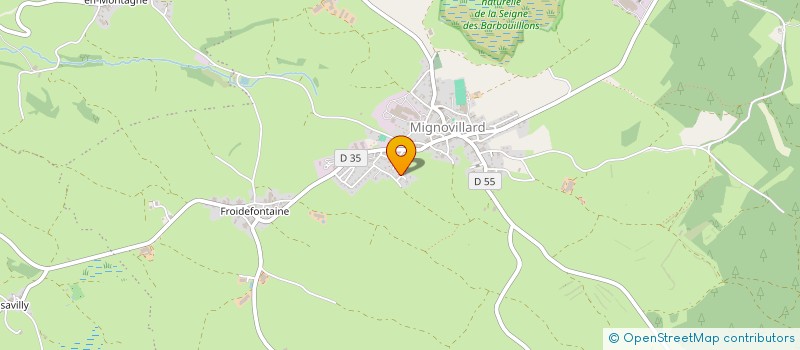 localisation de l'entreprise GINDRE GAIFFE  PLENISE