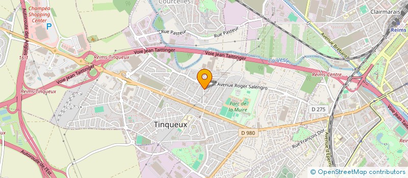 localisation de l'entreprise GINER  TINQUEUX