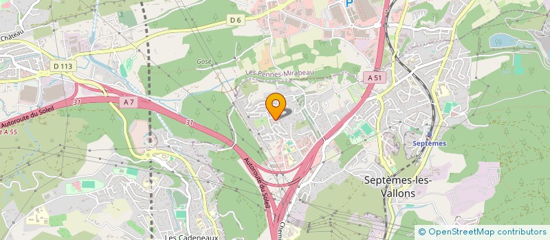 localisation de l'entreprise GINER  SEPTEMES LES VALLONS