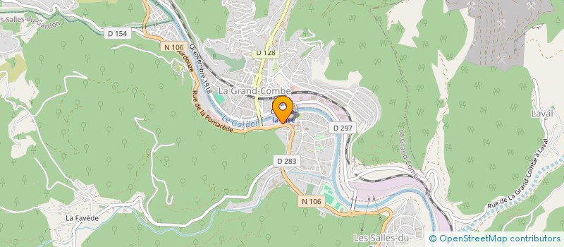 localisation de l'entreprise GINER JEAN ET FERNAND  LES SALLES-DU-GARDON