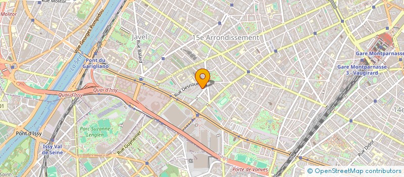 localisation de l'entreprise GINETTE DEPAILLAT  PARIS