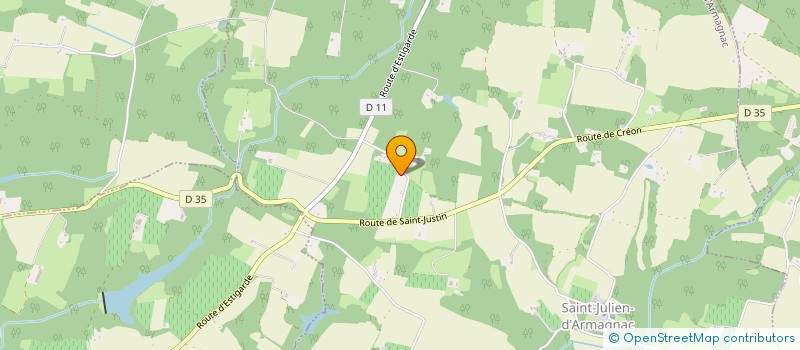 localisation de l'entreprise GINETTE PATRICK CHRISTOPHE  LUBBON