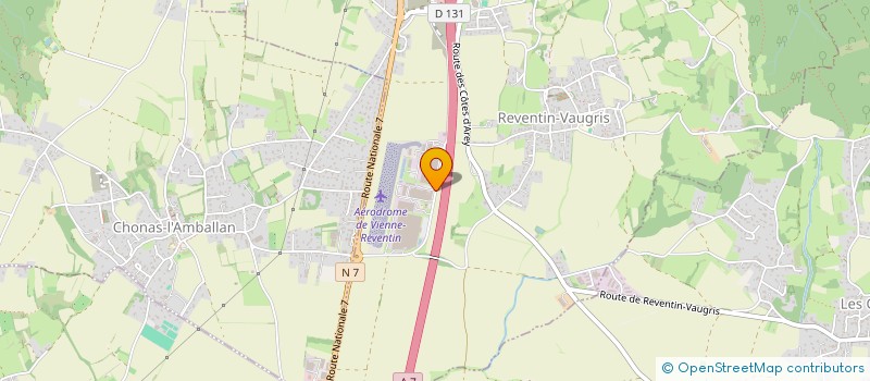 localisation de l'entreprise GINEYS SAS  REVENTIN-VAUGRIS