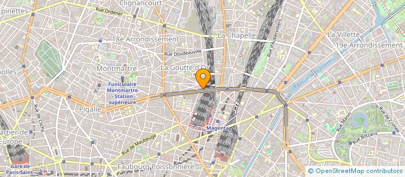 localisation de l'entreprise GING'ART  PARIS