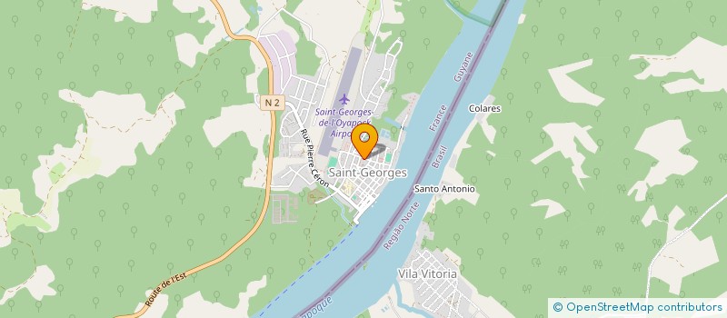 localisation de l'entreprise GINGA à SAINT-GEORGES
