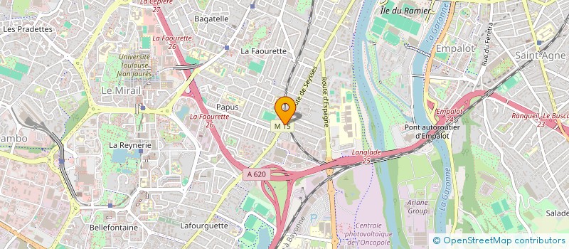 localisation de l'entreprise GINGA NAGO SO à TOULOUSE